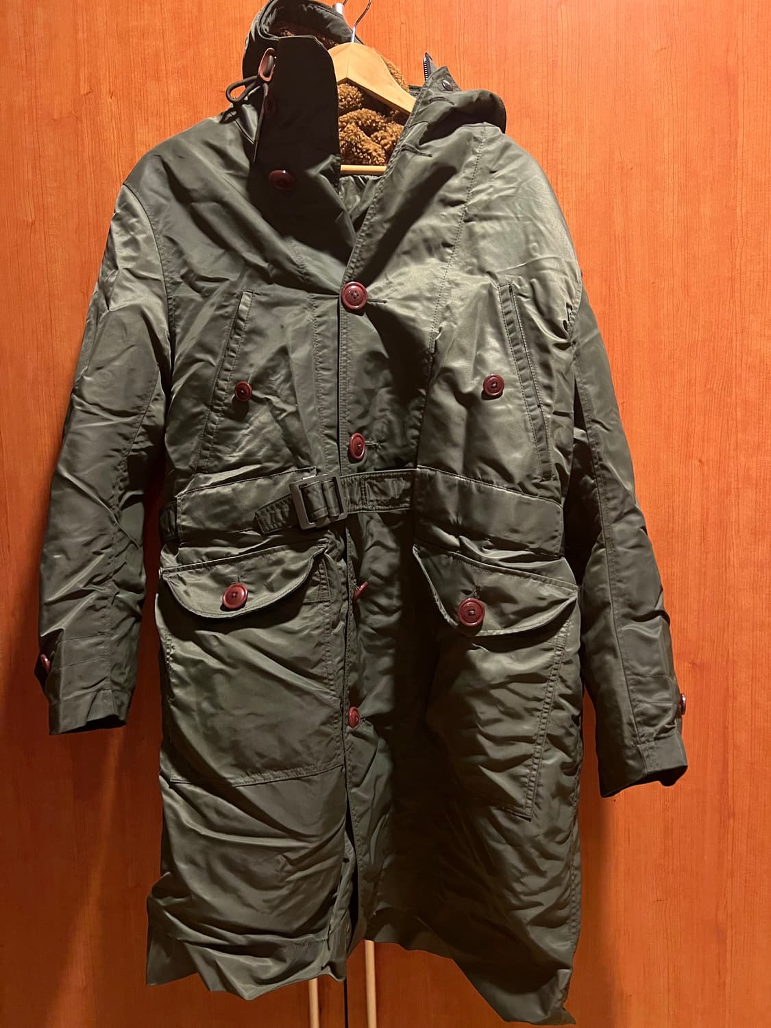 이스트로그 밀리터리 코트 상품이미지1