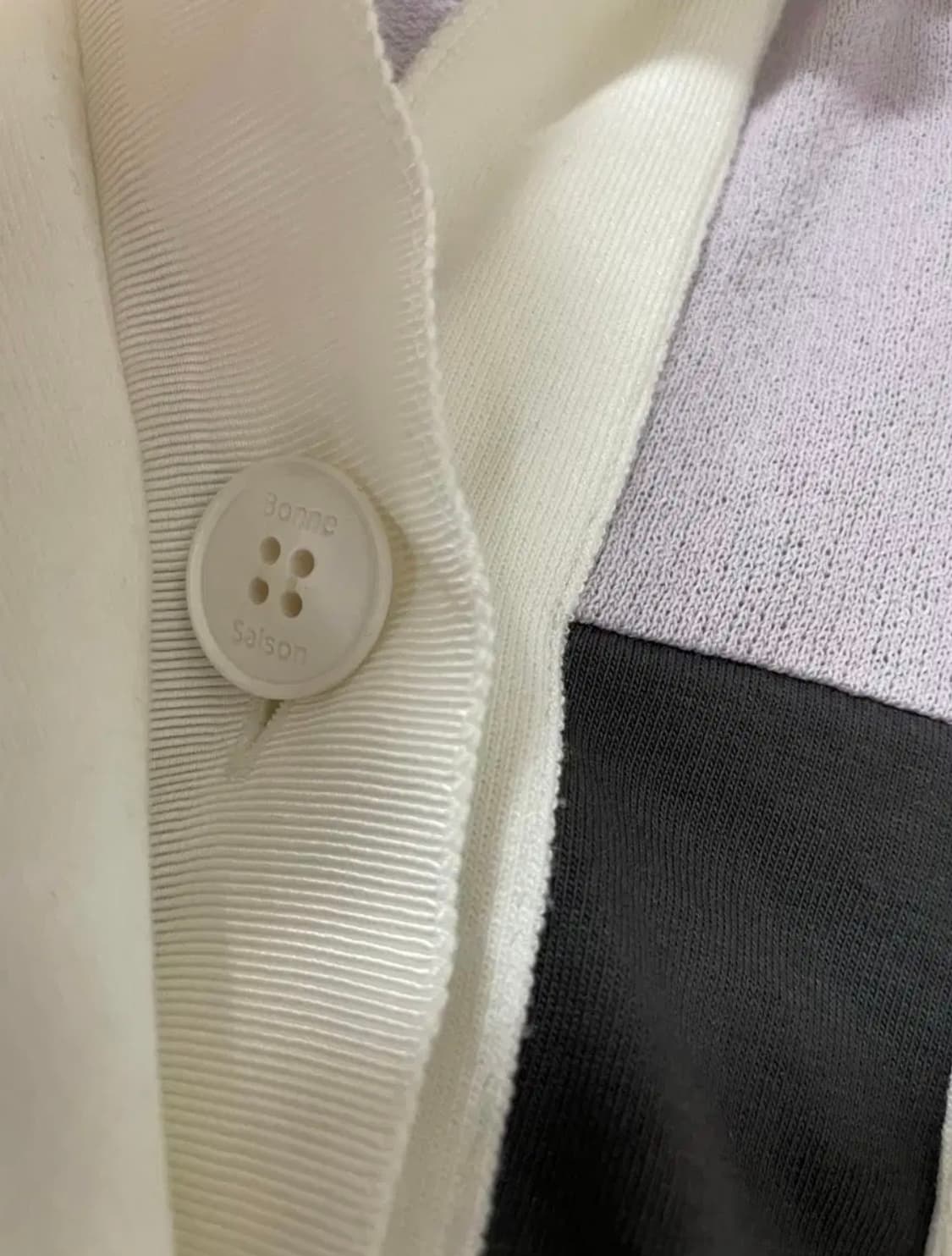 SJSJ 컬러블록 오픈카라 드레스 상품이미지7