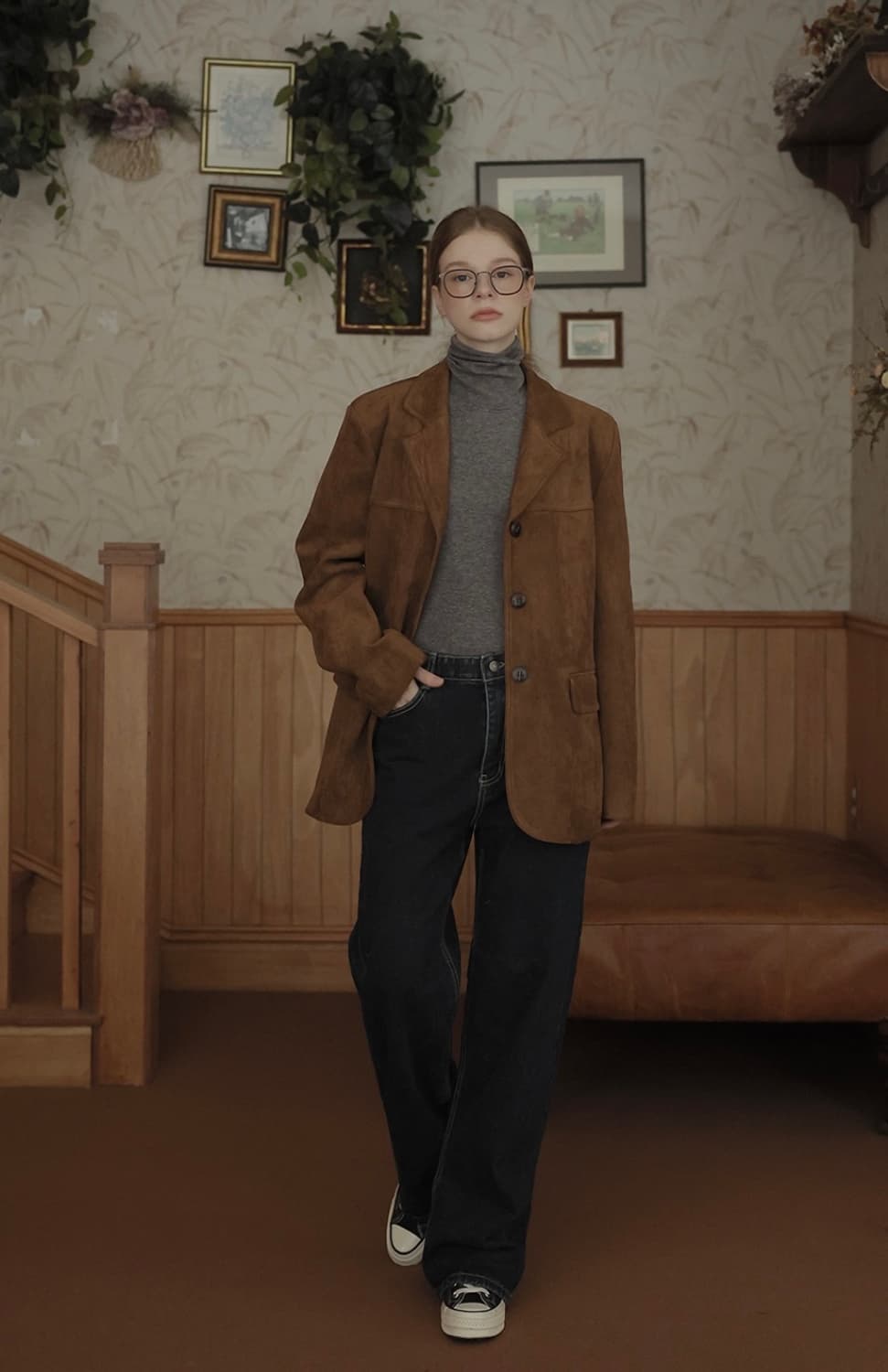 룸페커 디얼 싱글자켓 camel 상품이미지1