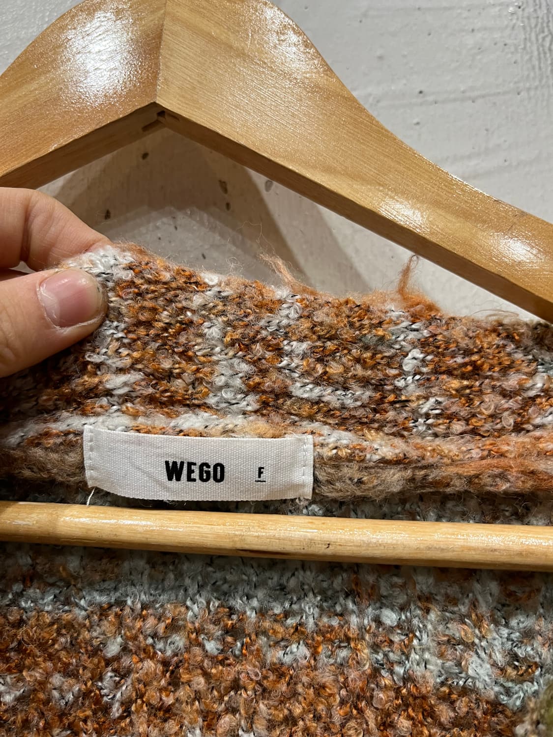 WEGO JPN 루즈핏 가디건 우먼즈  상품이미지6