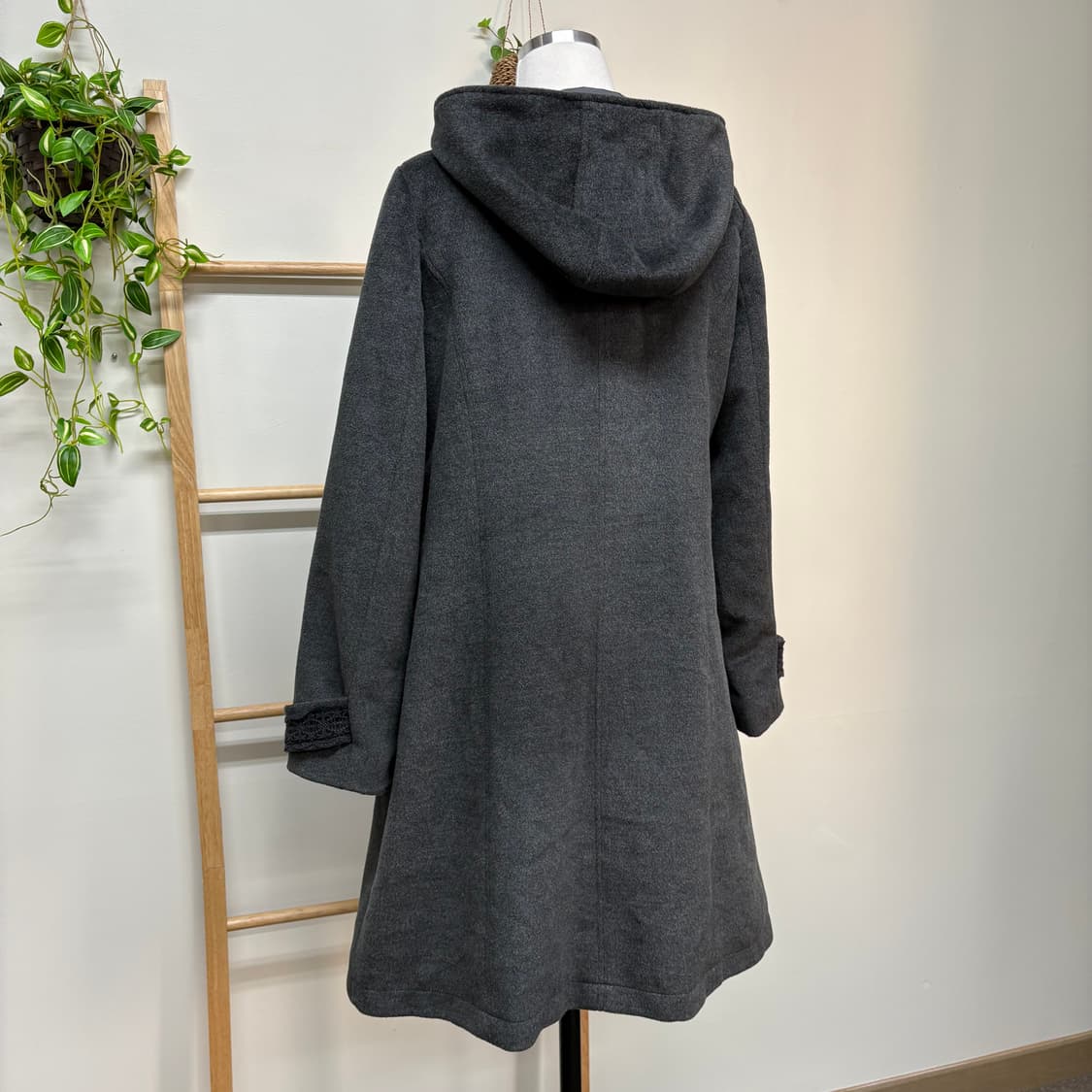 AXES FEMME 엑시즈팜/ 더블코트 떡볶이코트 차콜더블코트  상품이미지6