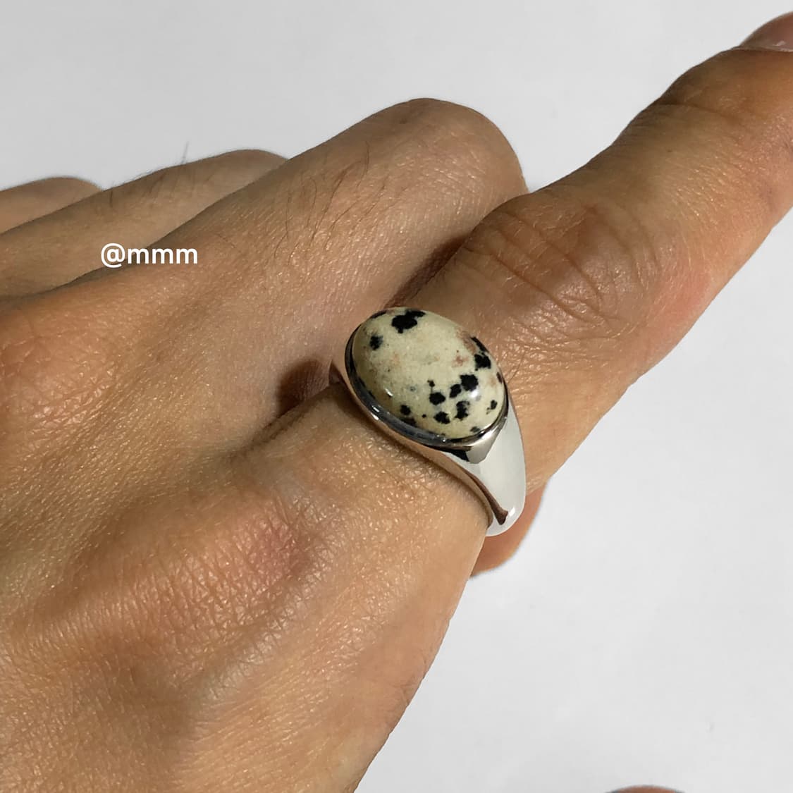 (Unisex) 스톤 원석반지 오픈링 상품이미지3