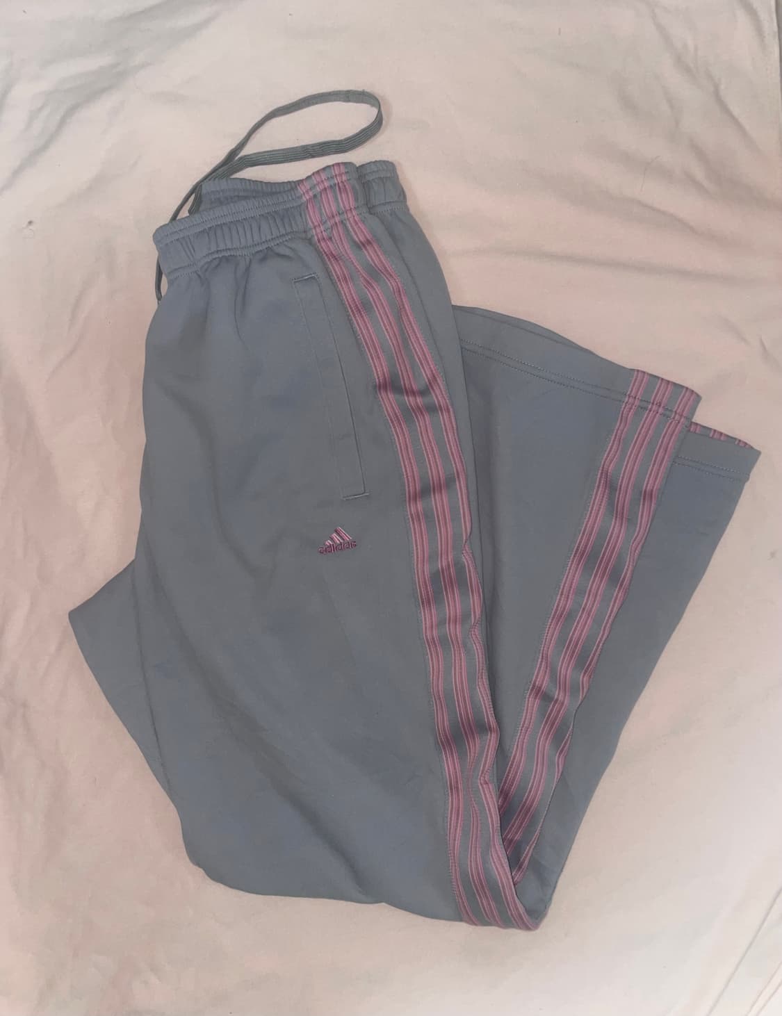 대장템 아디다스 팬츠 핑크 그레이 상품이미지1
