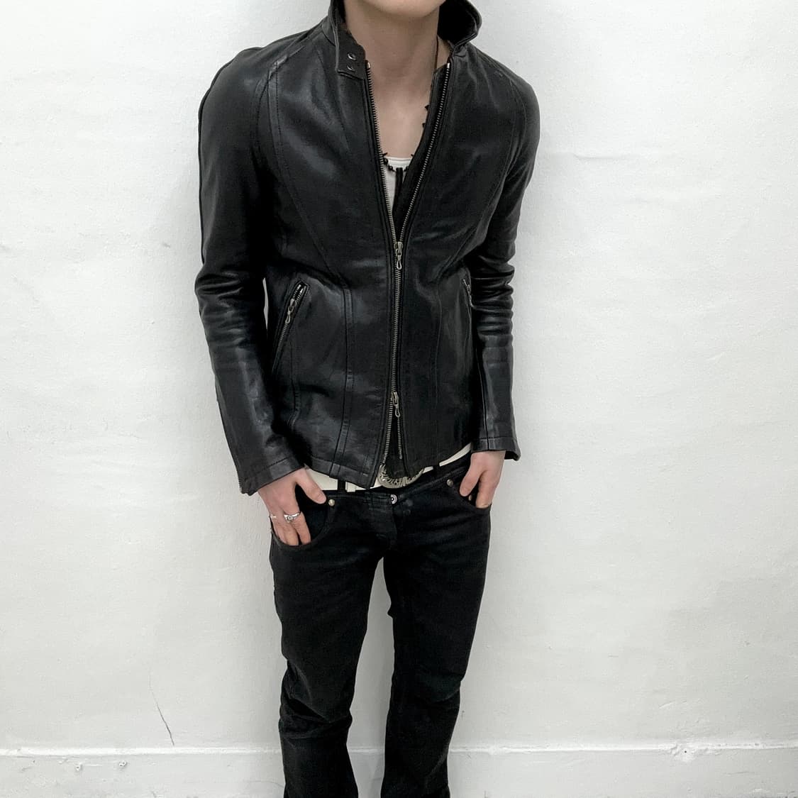 Luv maison horse leather jacket 상품이미지6