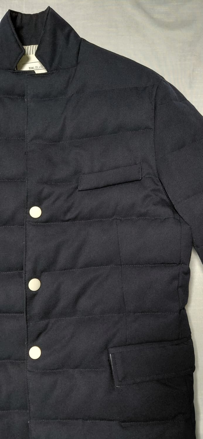[L] BOWL CLASSIC 볼 클래식 - 엘보 패치 퀼팅 패딩 자켓  상품이미지2