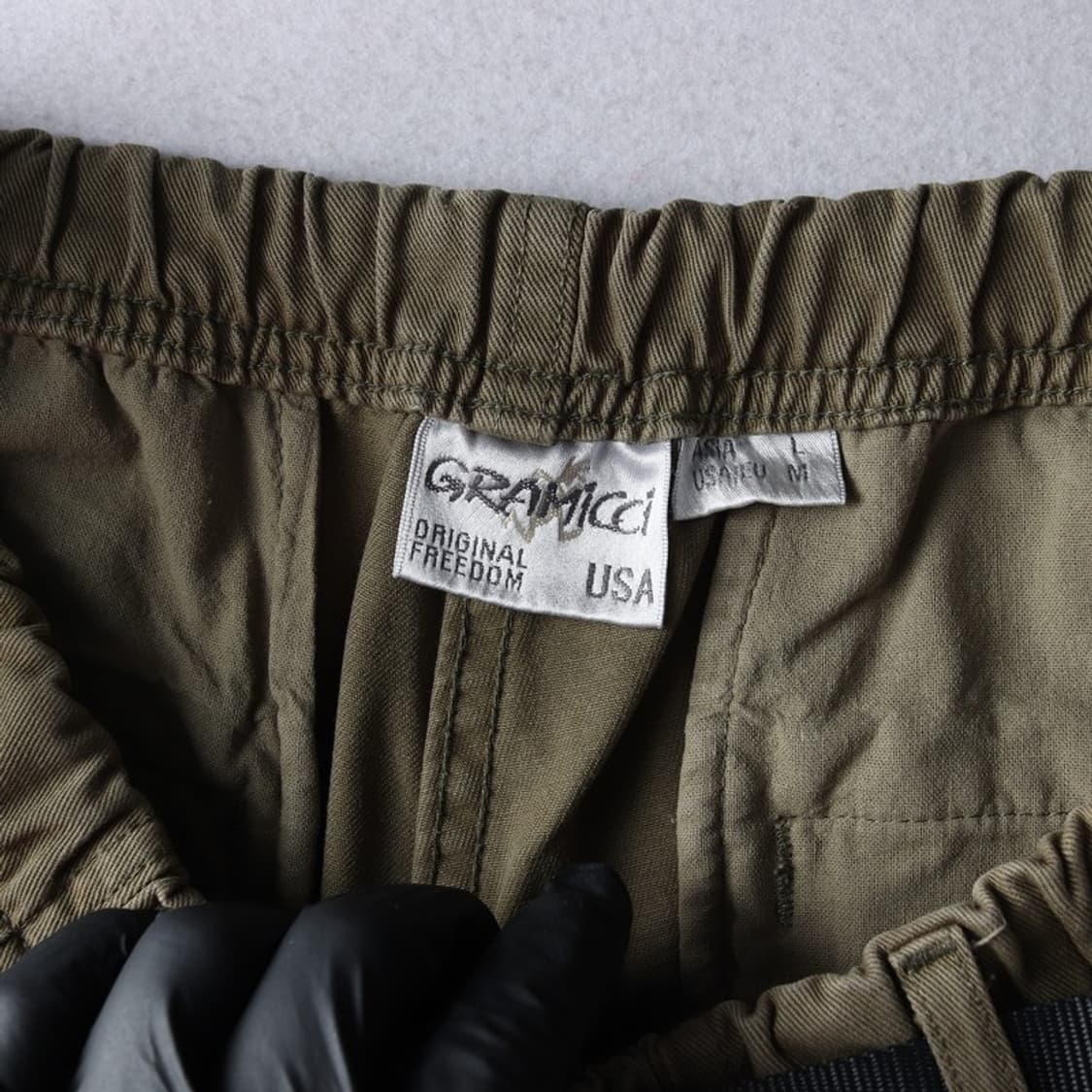 그라미치 테이퍼드핏 코튼팬츠 L 상품이미지5
