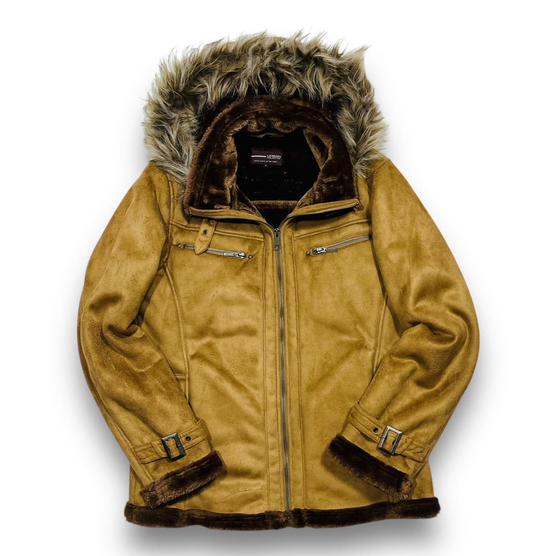 Urban collection Fur hooded jacket 상품이미지2