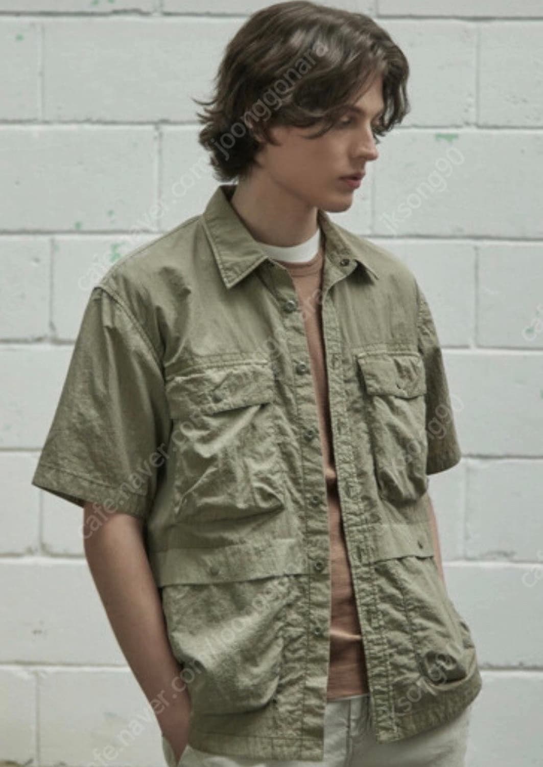 시리즈 나일론 반팔 셔츠 상품이미지2