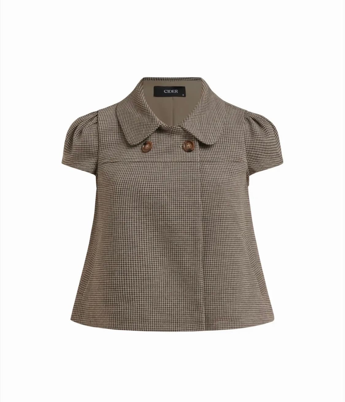 샵사이다 피터팬카라 반팔자켓 M 상품이미지1