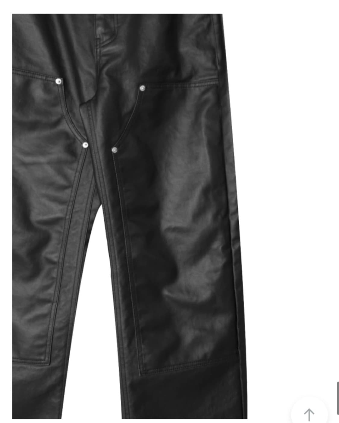 레더 팬츠 상품이미지5