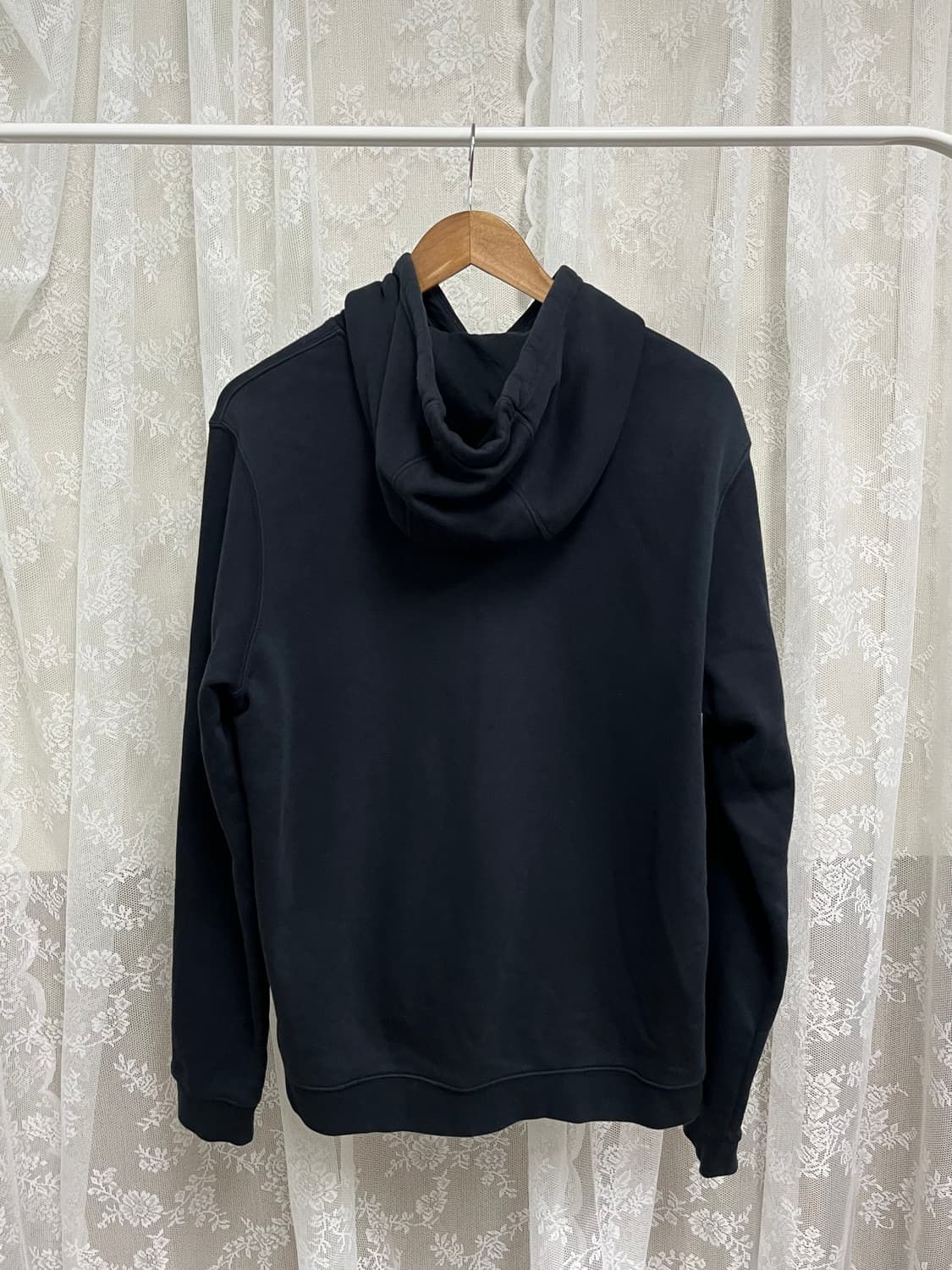 L) 나이키 언디핏 후드 티셔츠 블랙 상품이미지2