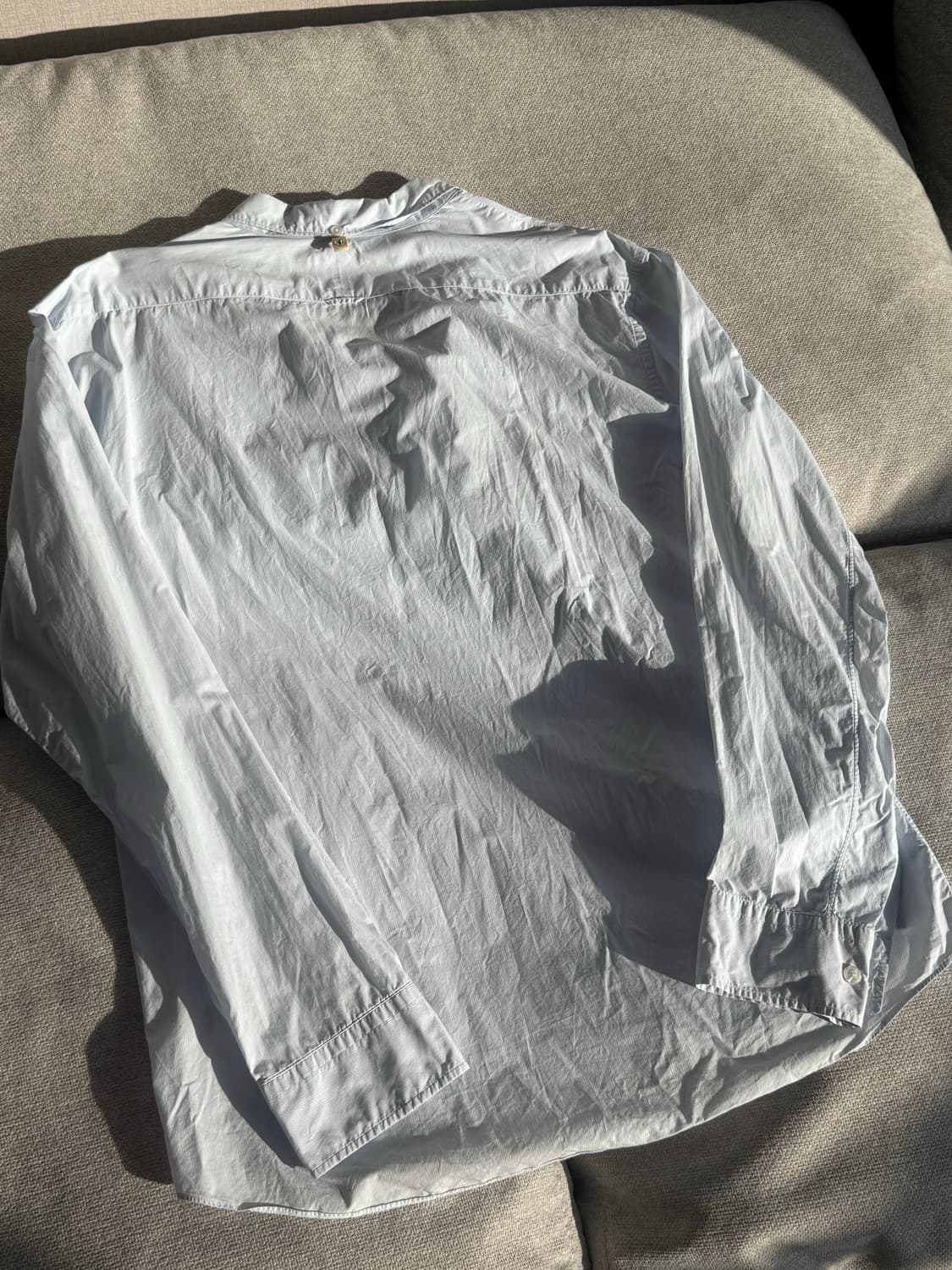 비즈빔 핀 스트라이프 셔츠 상품이미지3