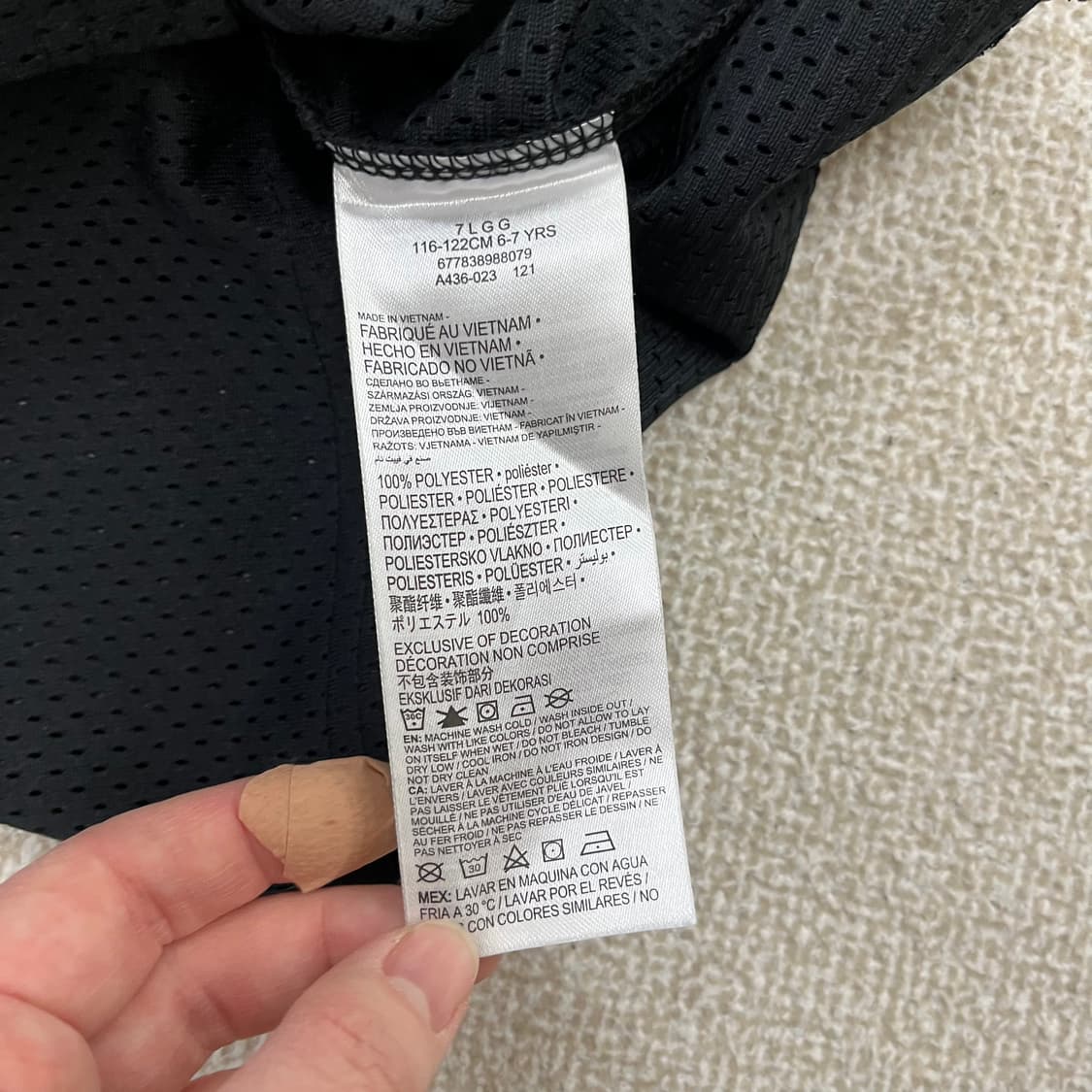 7L 나이키 에어조던 키즈 민소매티 0225M2 상품이미지3