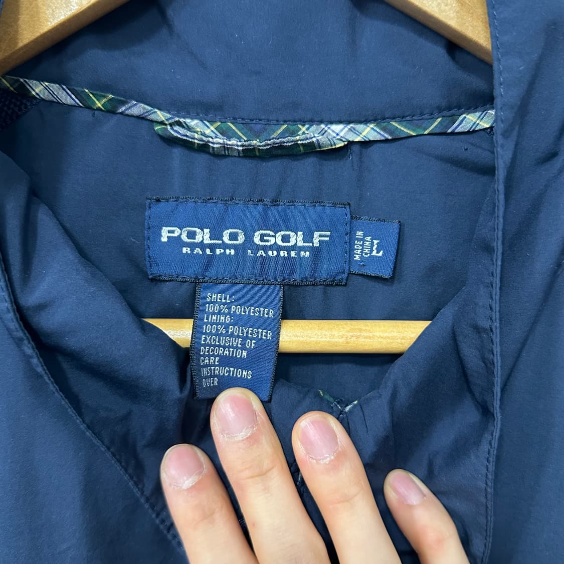 폴로 랄포르렌 반집업 바람막이 상품이미지4