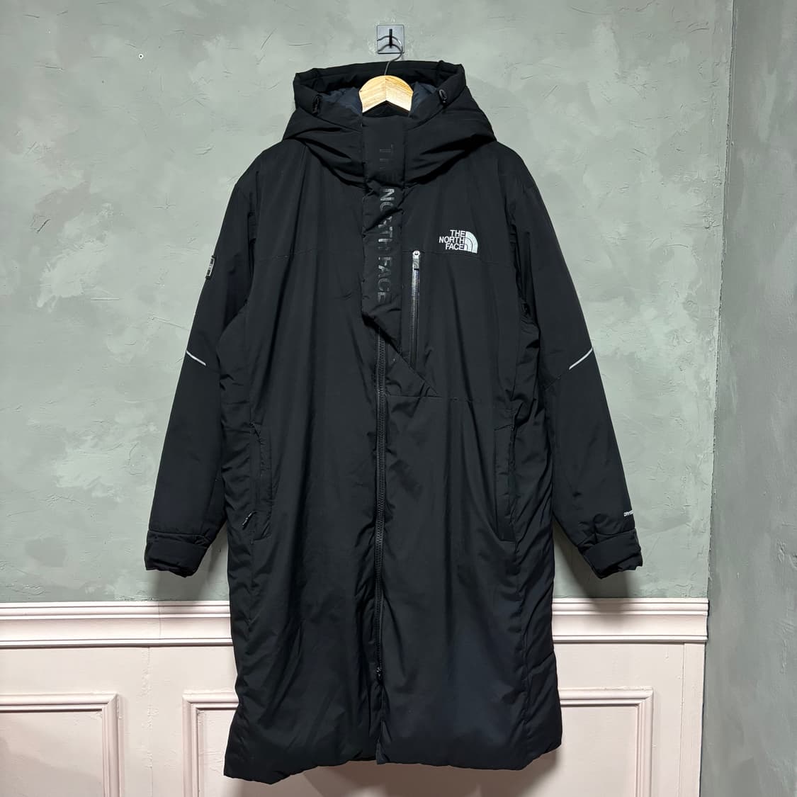 노스페이스 알파인다운코트 구스다운 롱패딩 상품이미지1