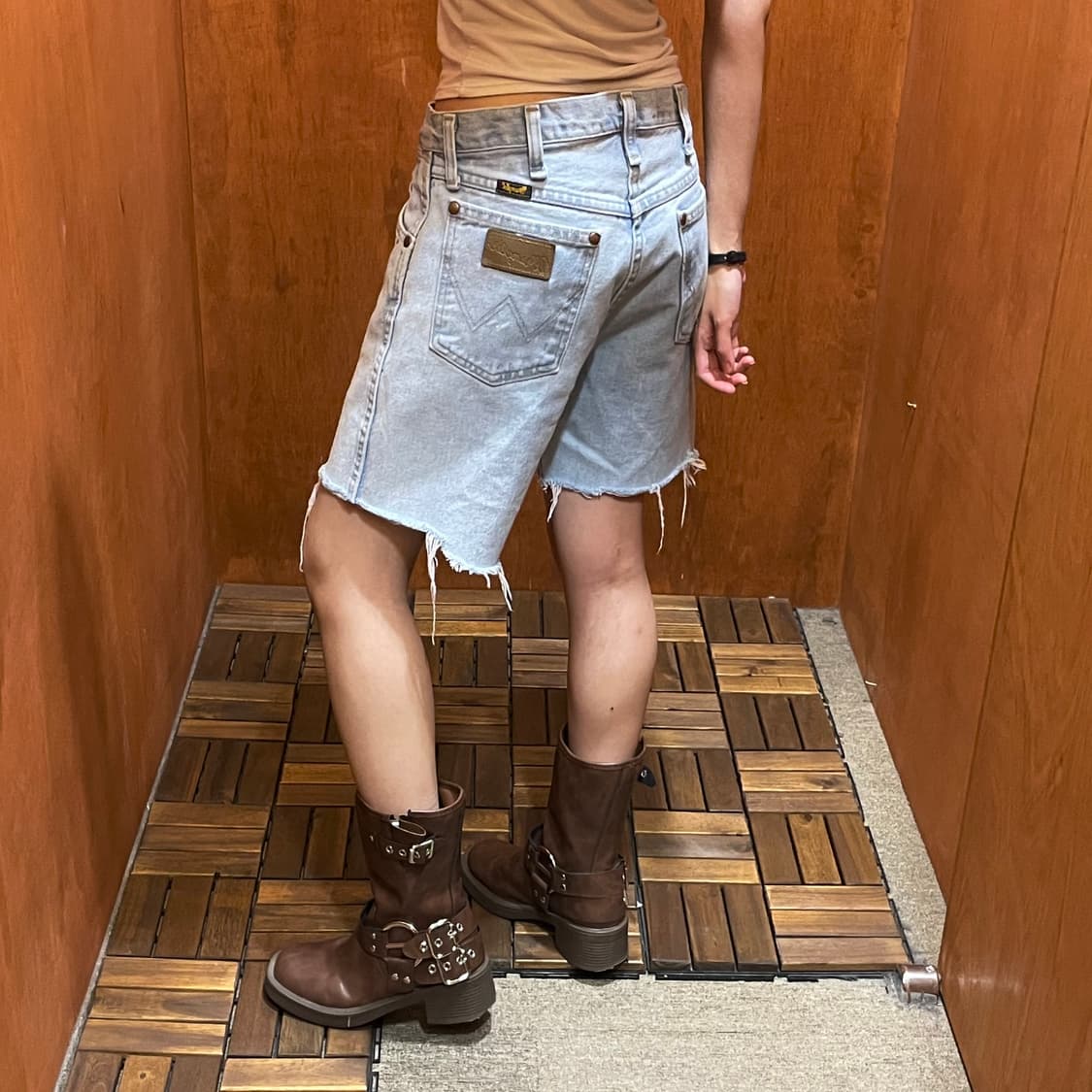 (30) Wrangler 랭글러 데님 쇼츠 반바지 상품이미지1