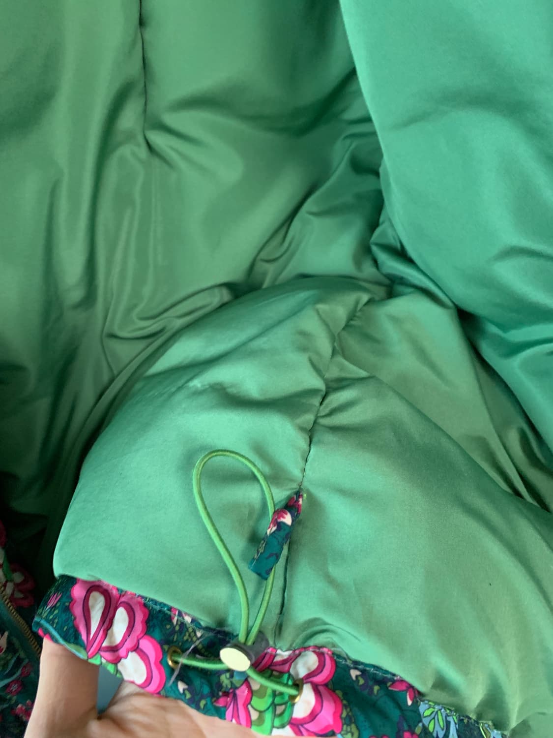 오일릴리 오리털 패딩 상품이미지8