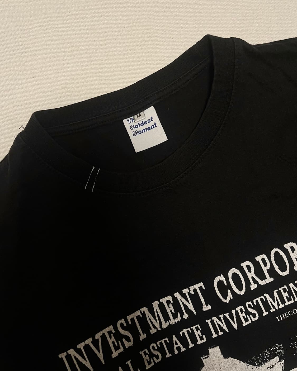 THE COLDEST MOMENT printing T-shirt 상품이미지6