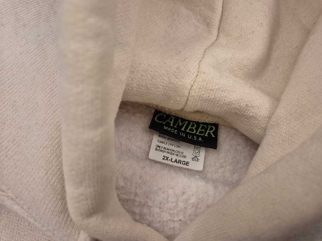 캠버 헤비웨잇 리버스위브 후드 스웻 상품이미지6