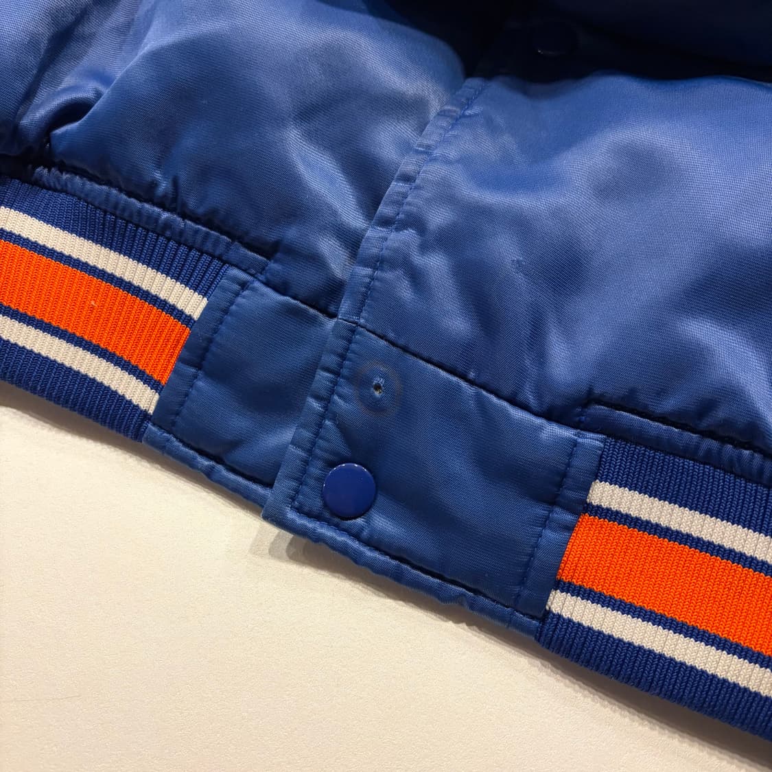 [L] 스타터 뉴욕 메츠 MLB 블루 야구 점퍼 자켓 C64 상품이미지7