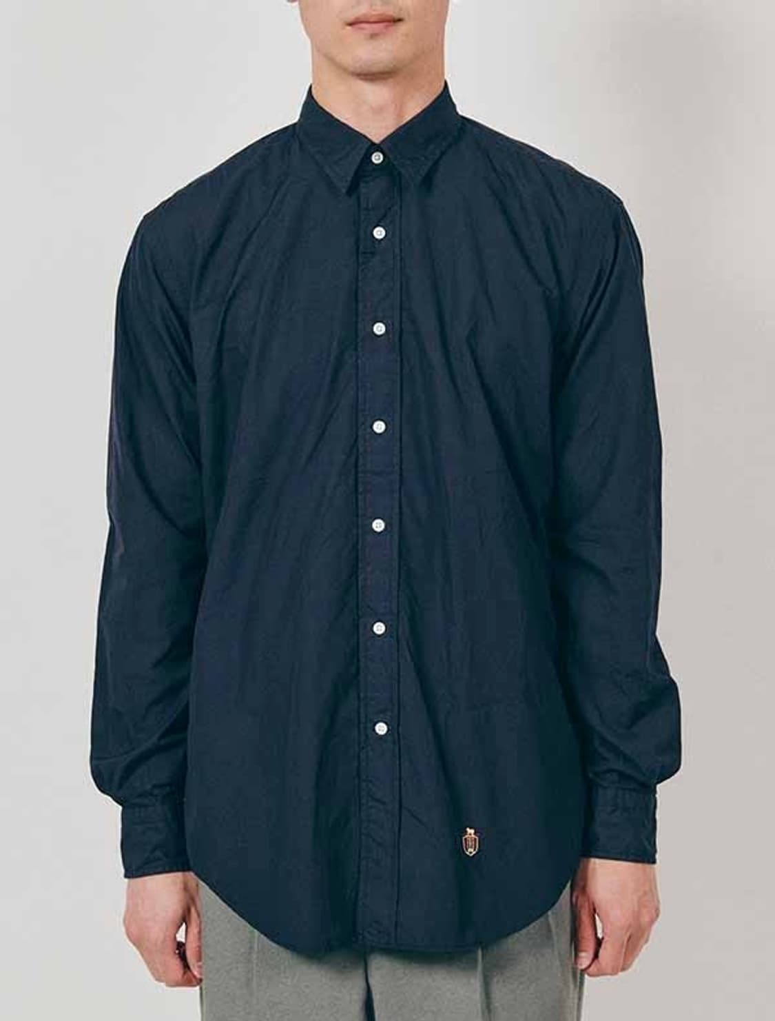 J.PRESS 제이프레스 X 디가웰 CRST JFK 셔츠 네이비 S사이즈 상품이미지5