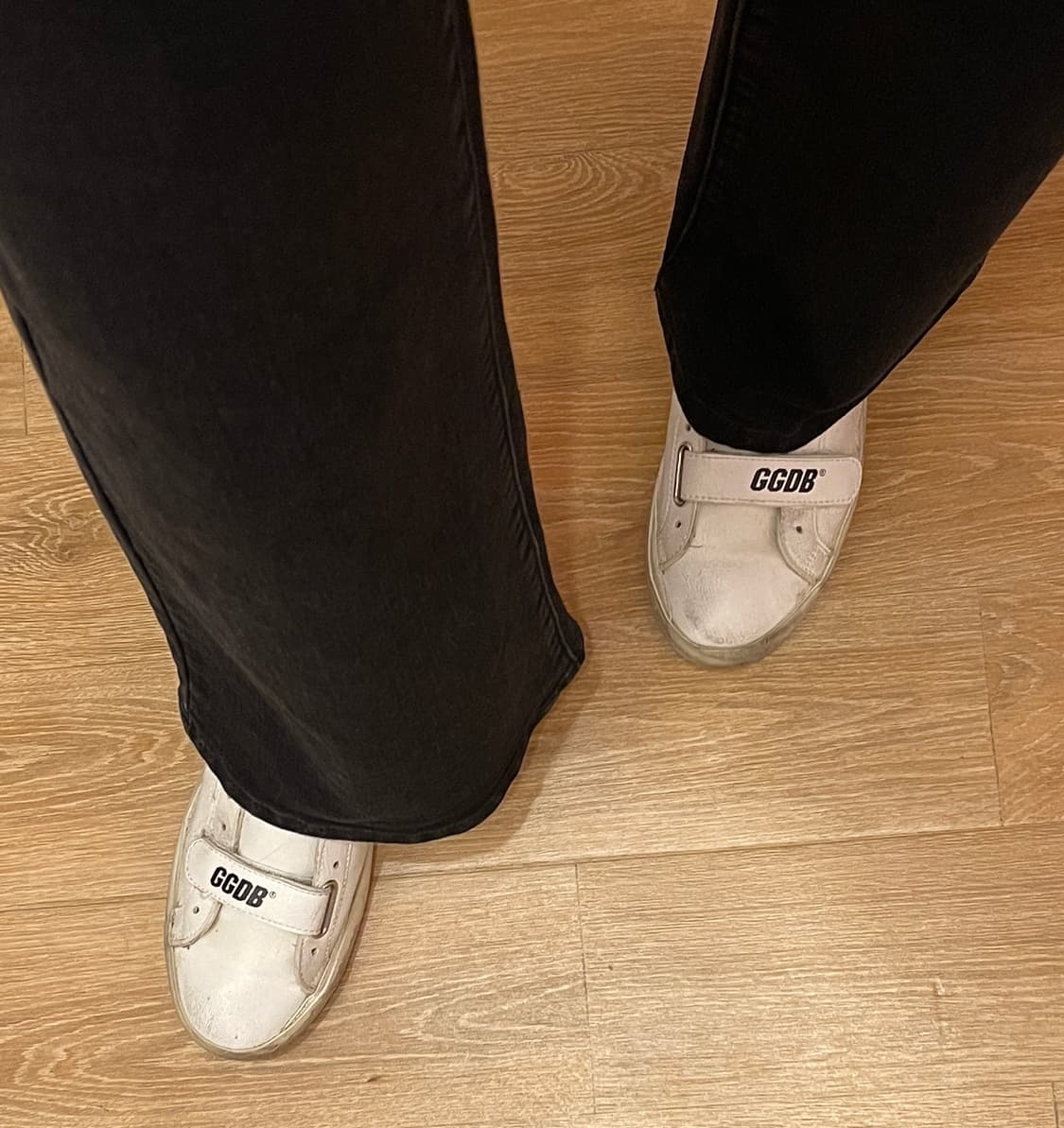 골든구스 올드스쿨에디션 벨크로 37(240) 사이즈 흰색 상품이미지9