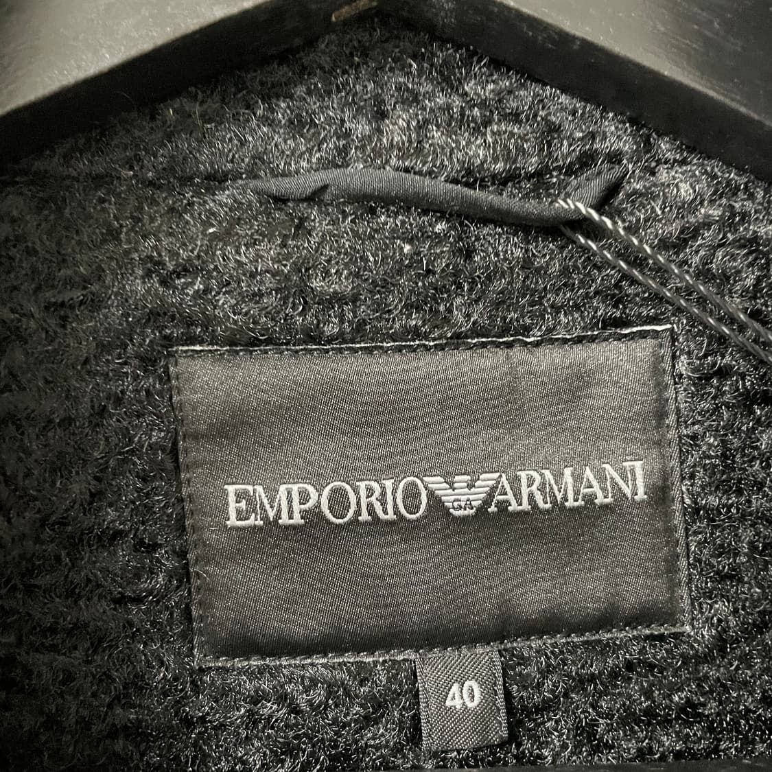 엠포리오 아르마니 블랙 코트 40(W) 상품이미지6