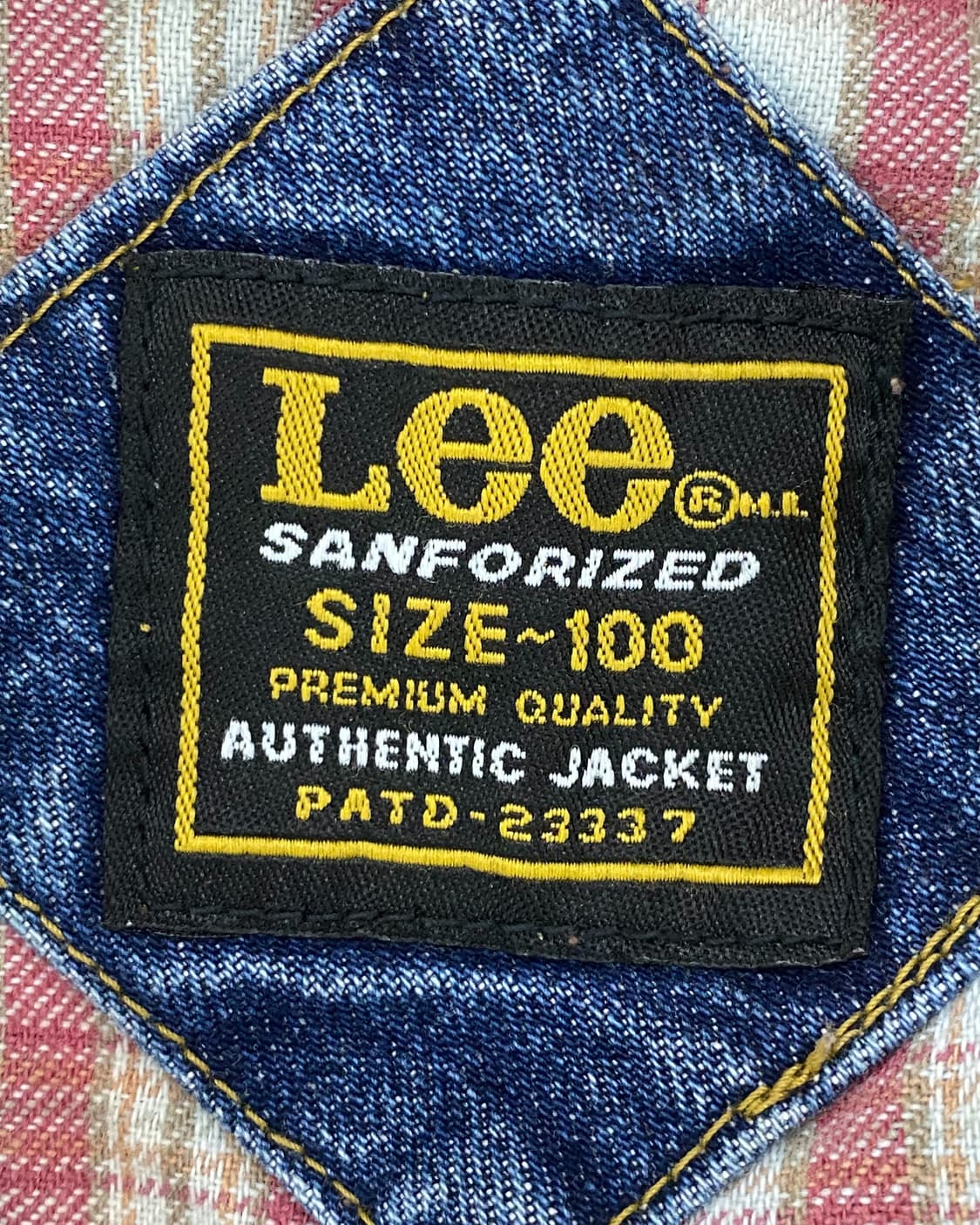 Lee 90's 스웨이드 카라넥 데님 트러커 자켓 상품이미지7