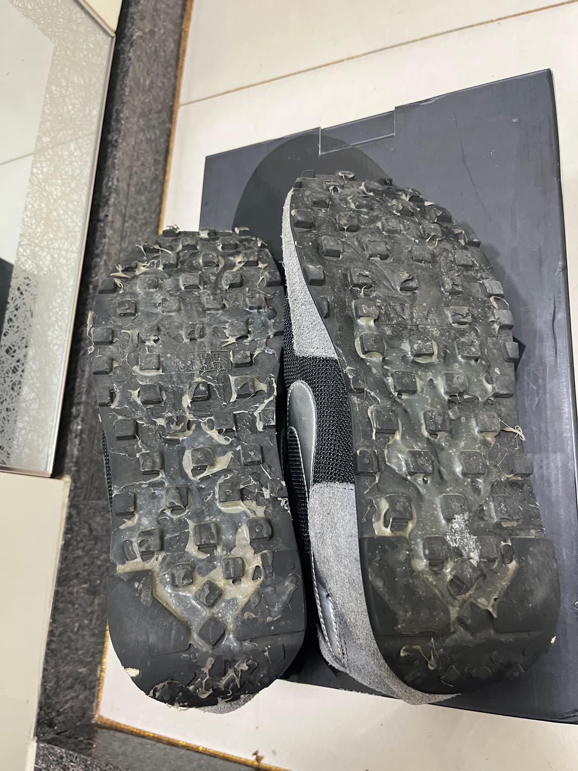 나이키 데이브레이크 sp 블랙 메탈릭 실버 270 상품이미지4