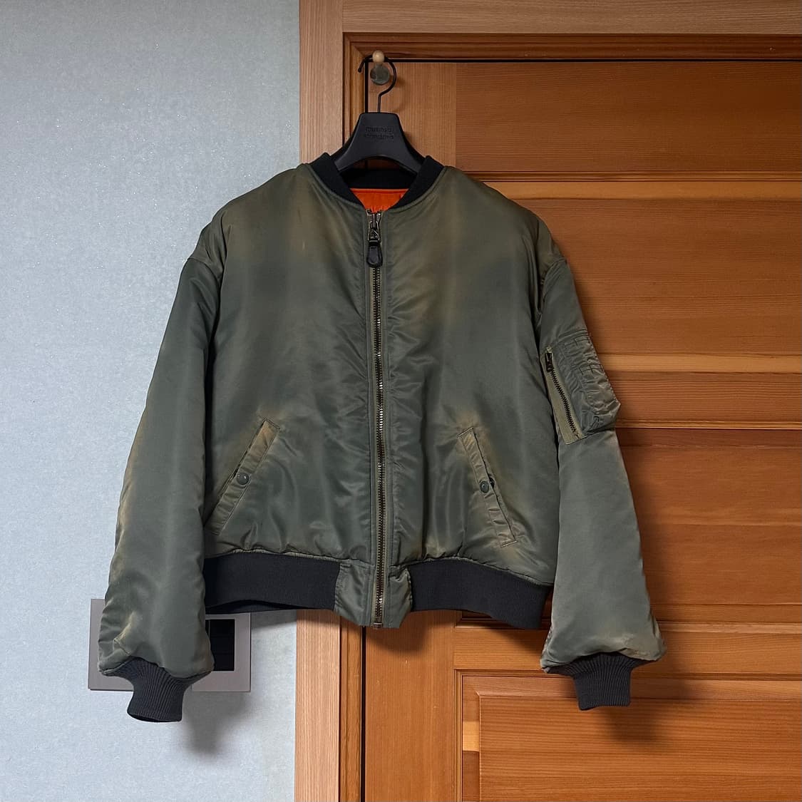 뤡코즈 MA1 x BAJAULAUT 마원 자켓 m 상품이미지1