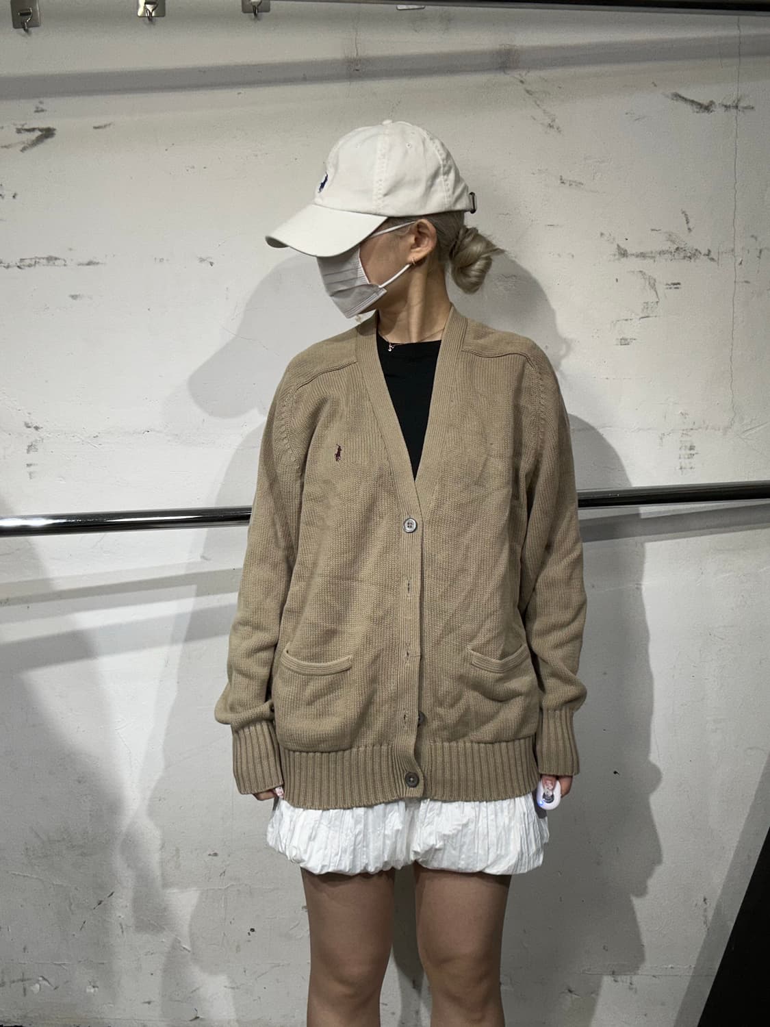 90s 폴로 랄프 로렌 베이지 오버핏 니트 가디건 90 상품이미지2