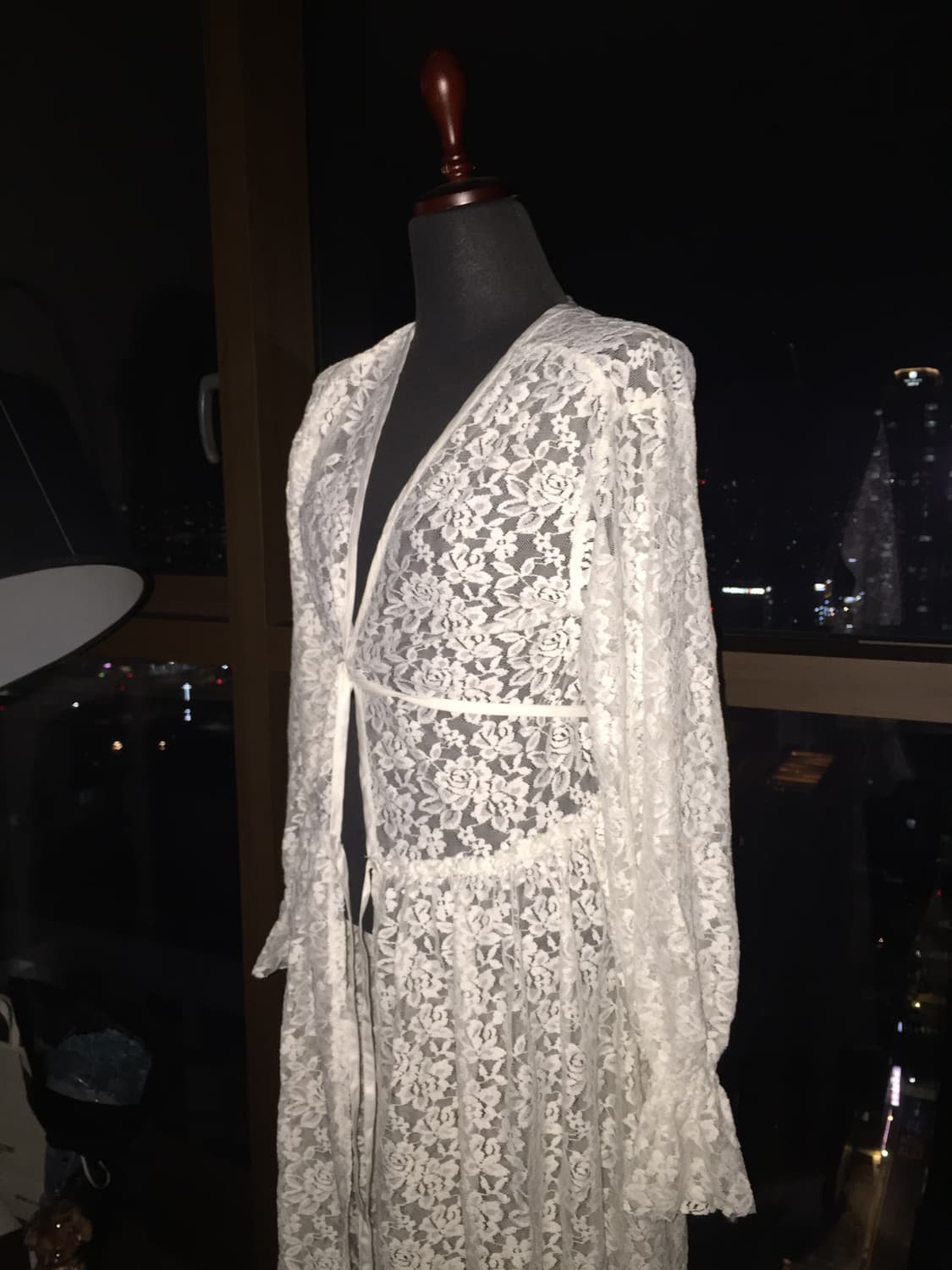 슈슈통 무드 빈티지 시스루 가디건 상품이미지2