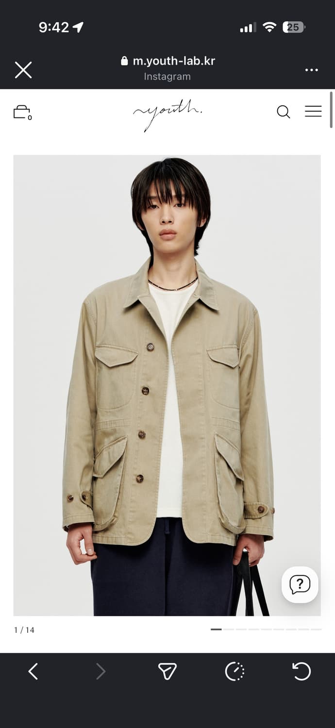 (구매) 유스 필드자켓 M,L 구매합니다 상품이미지1