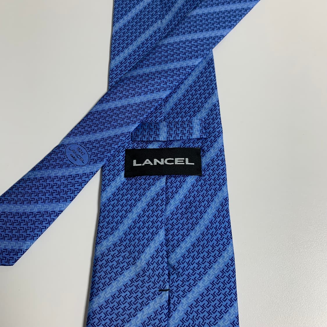 란셀(LANCEL) 명품넥타이 모노그램 100실크 정장룩코디 상품이미지6