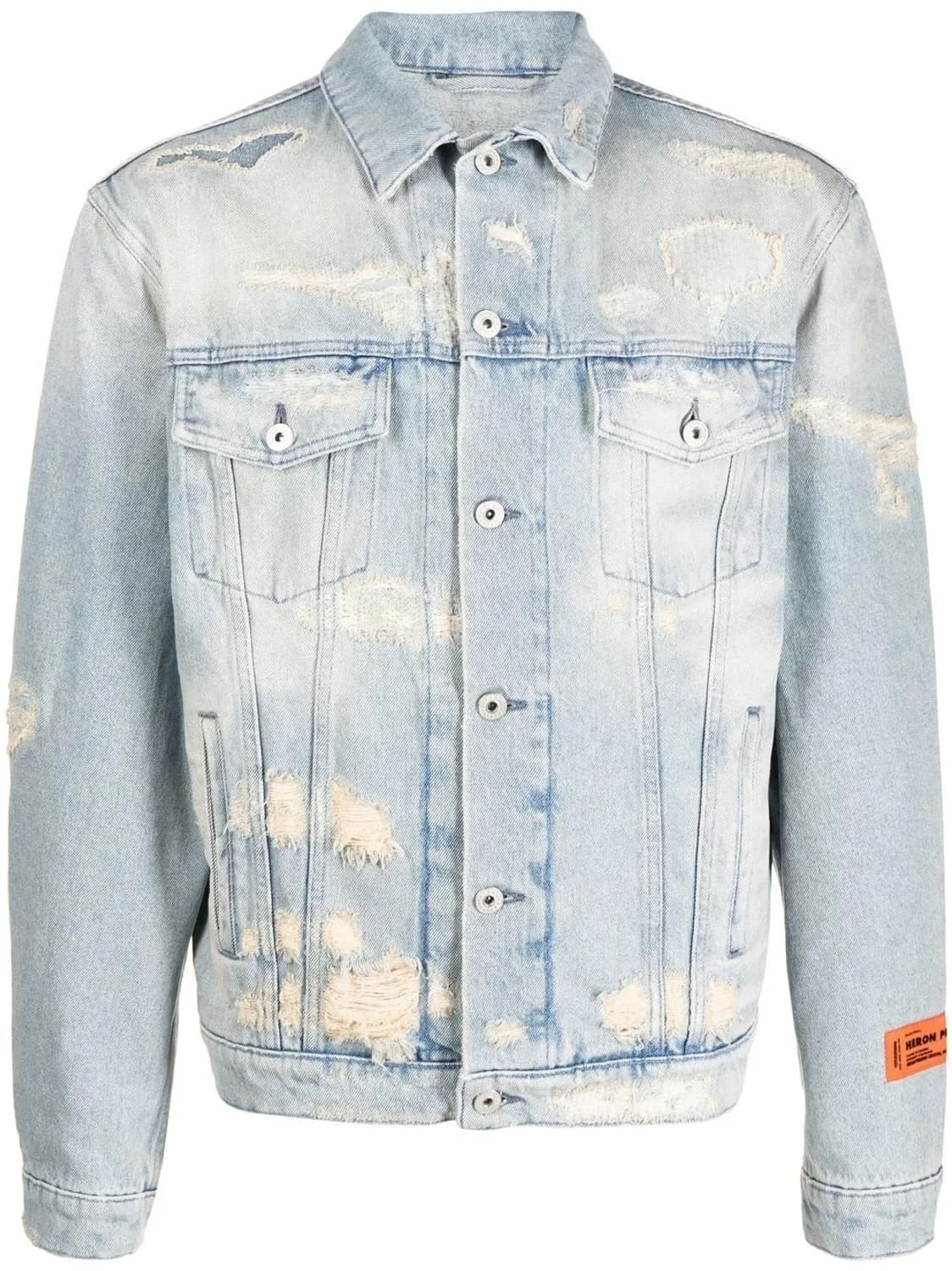 HERON PRESTON 디스트레스드 데님 상품이미지2