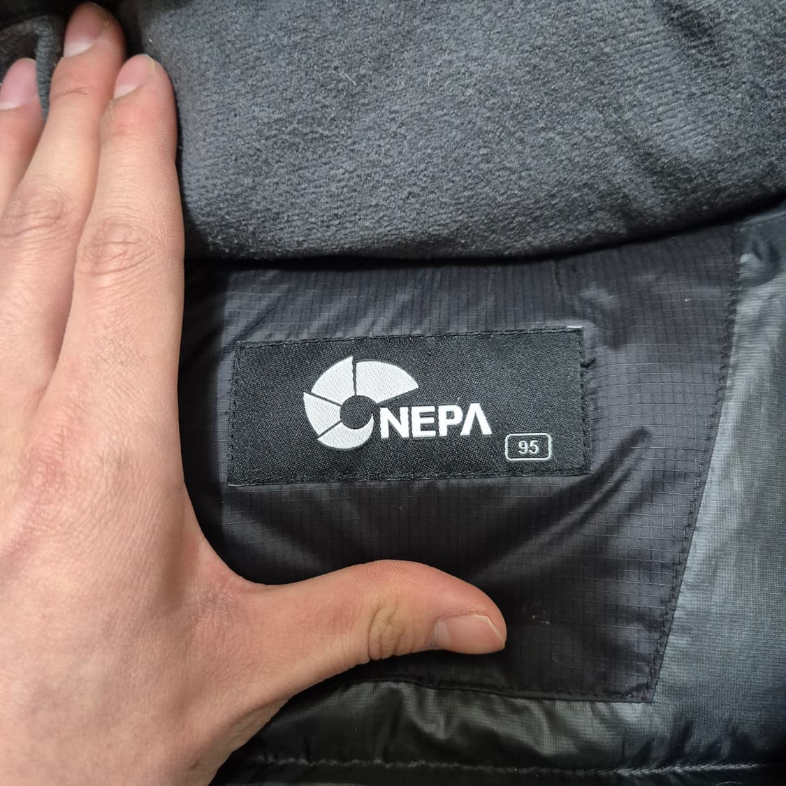 네파 남성 덕다운 에볼루션 심볼 후드 패딩 점퍼 M(95) 상품이미지6