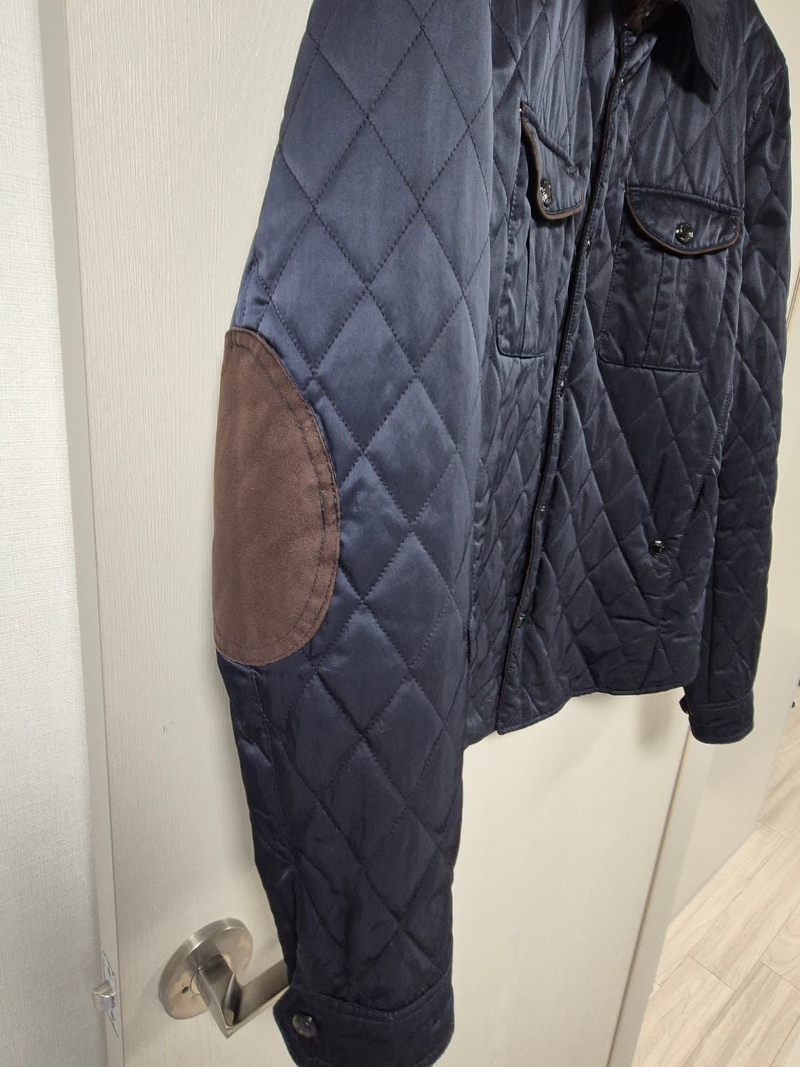 자라 퀄팅자켓 네이비 100 (상태최상) 상품이미지4