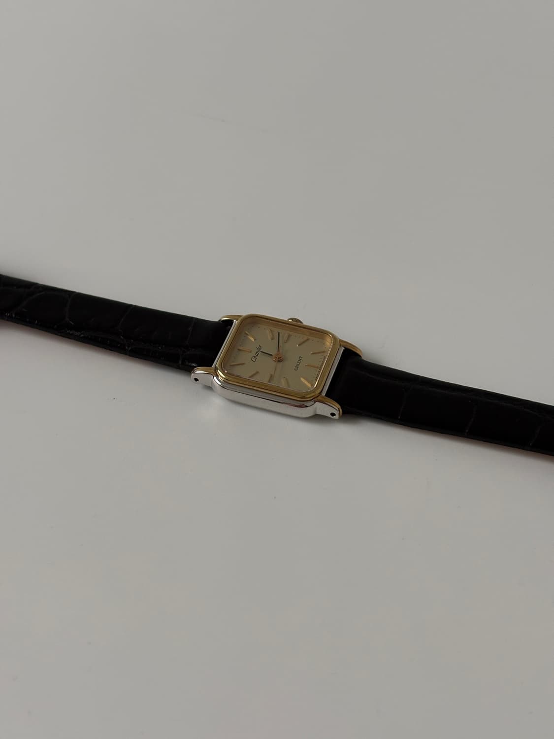 오리엔트 1980년대 빈티지시계 Chandor 탱크 쿼츠 여성 상품이미지6