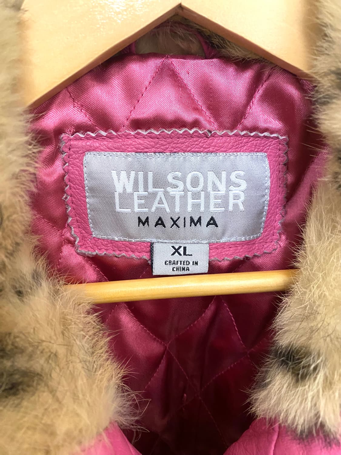 WILSON LEATHER fur leather jacket 레오파드 퍼 상품이미지8