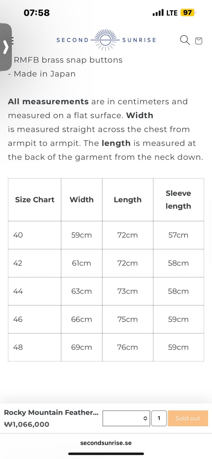 록키마운틴 페더베드 크리스티 자켓 (44) 상품이미지3