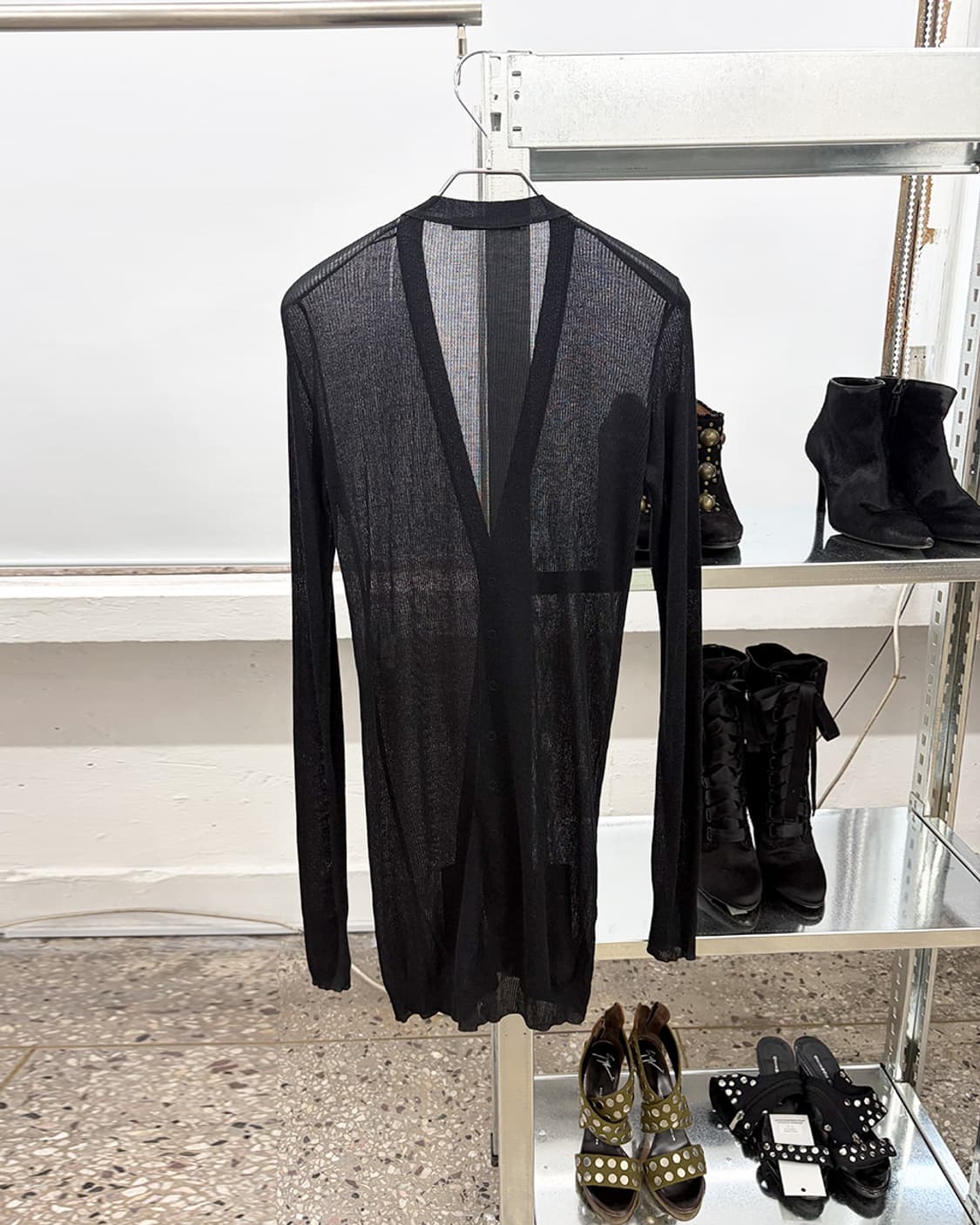 발렌시아가 2008S/S 버튼 롱 가디건 상품이미지2