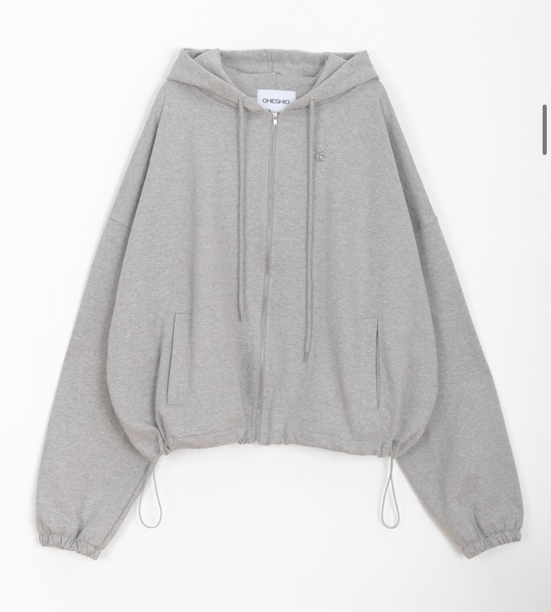 🍎 오헤시오 Hoodie Zip-up (Gray) 반값할인🐰 상품이미지4