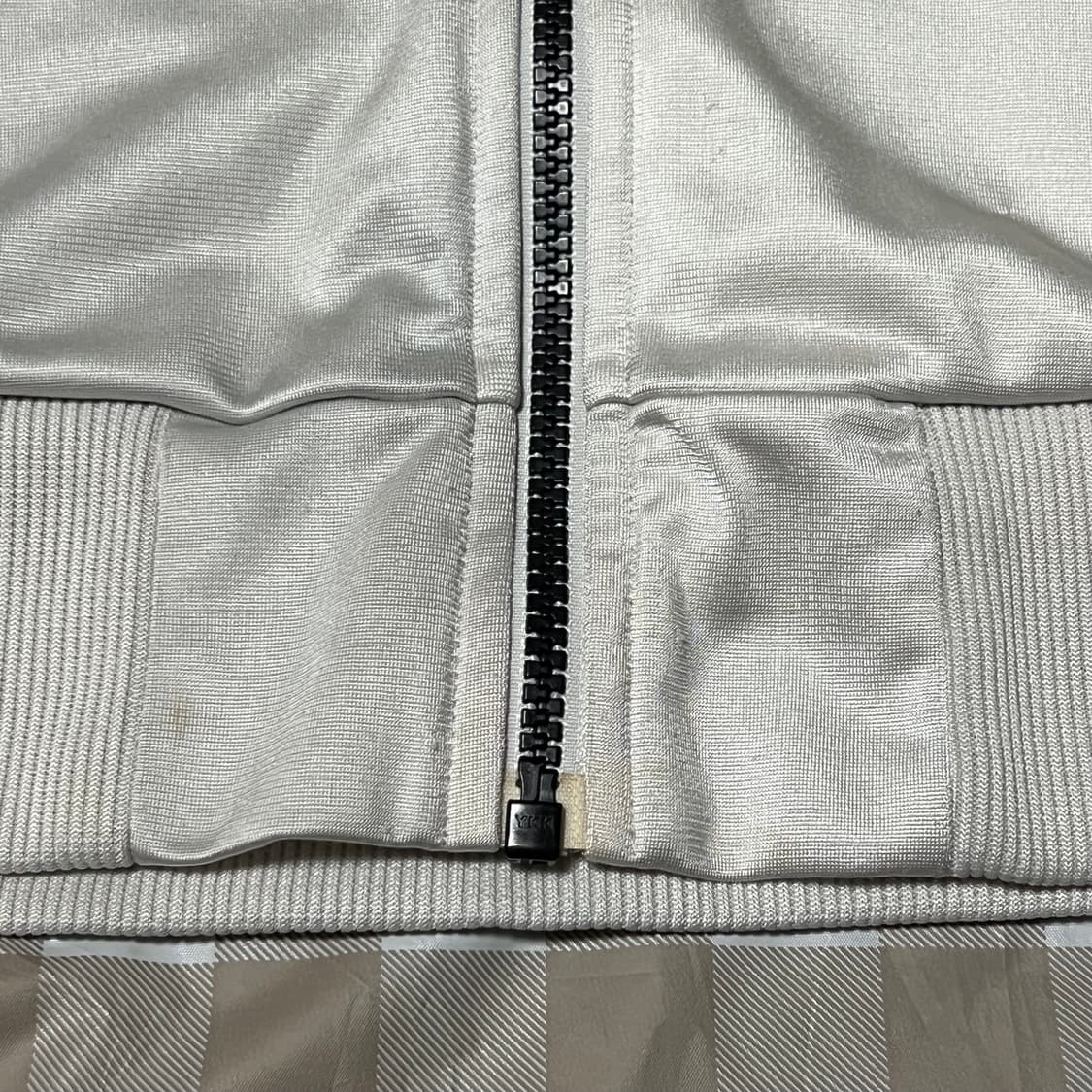 아디다스 빈티지 검흰 져지 XL 범고래 흰검 트랙탑 집업 Y2K 상품이미지2