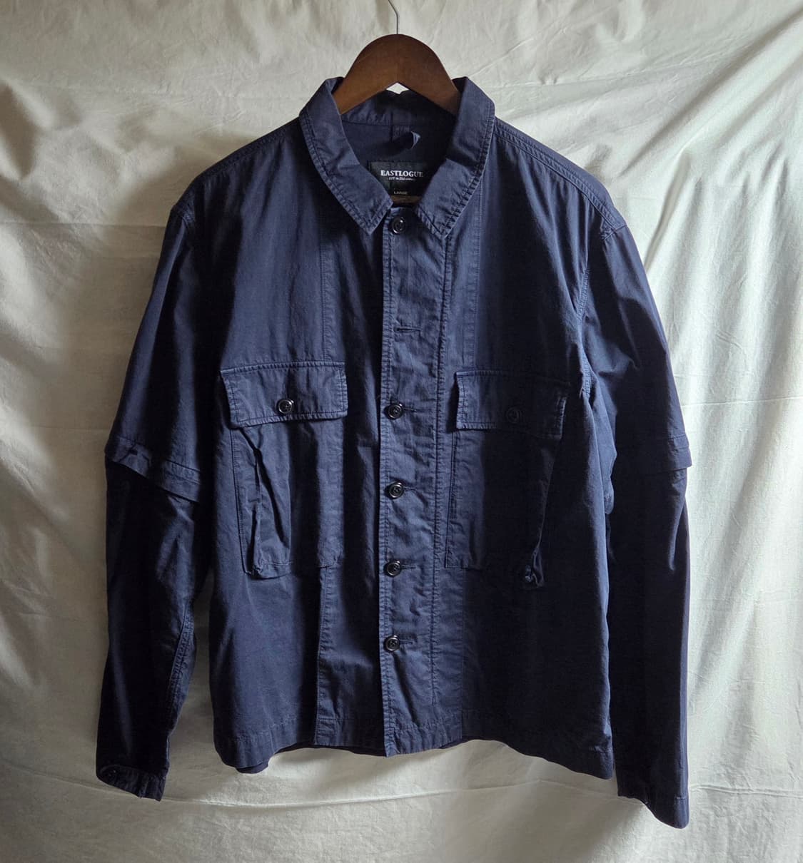 이스트로그 디테쳐블 필드 자켓 다크네이비 L 상품이미지1