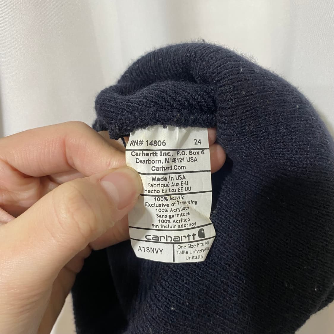 칼하트 비니 상품이미지2