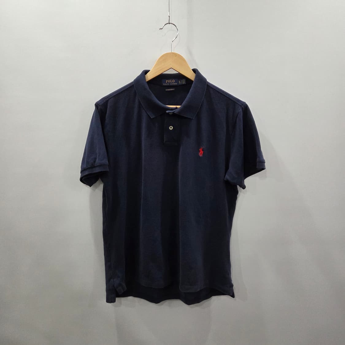 폴로랄프로렌 우먼 피케 카라티 네이비 XL 상품이미지1