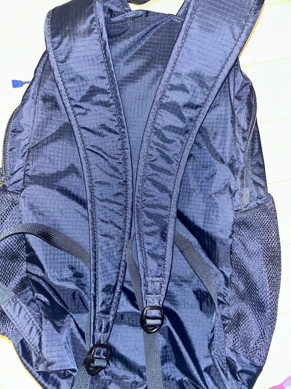 몽벨 포켓터블 라이트 팩 10L JBEIXUBS794 백팩 네이비 상품이미지4