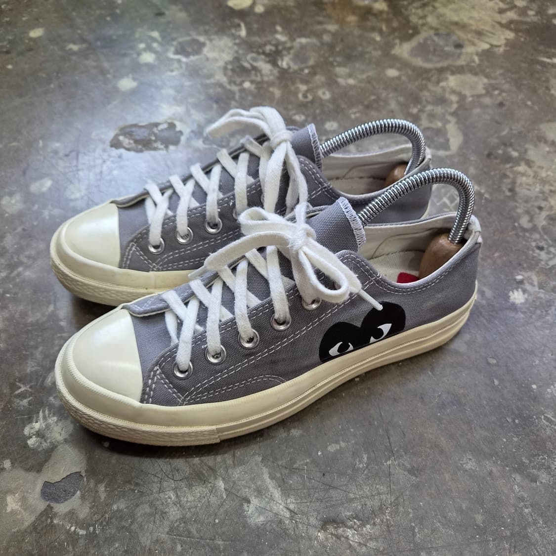 240) 꼼디가르송 x 컨버스 척테일러 스니커즈 운동화 신발 상품이미지1