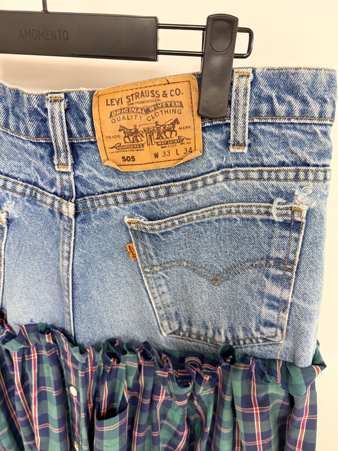 일본 빈티지 리메이크 스커트 상품이미지7