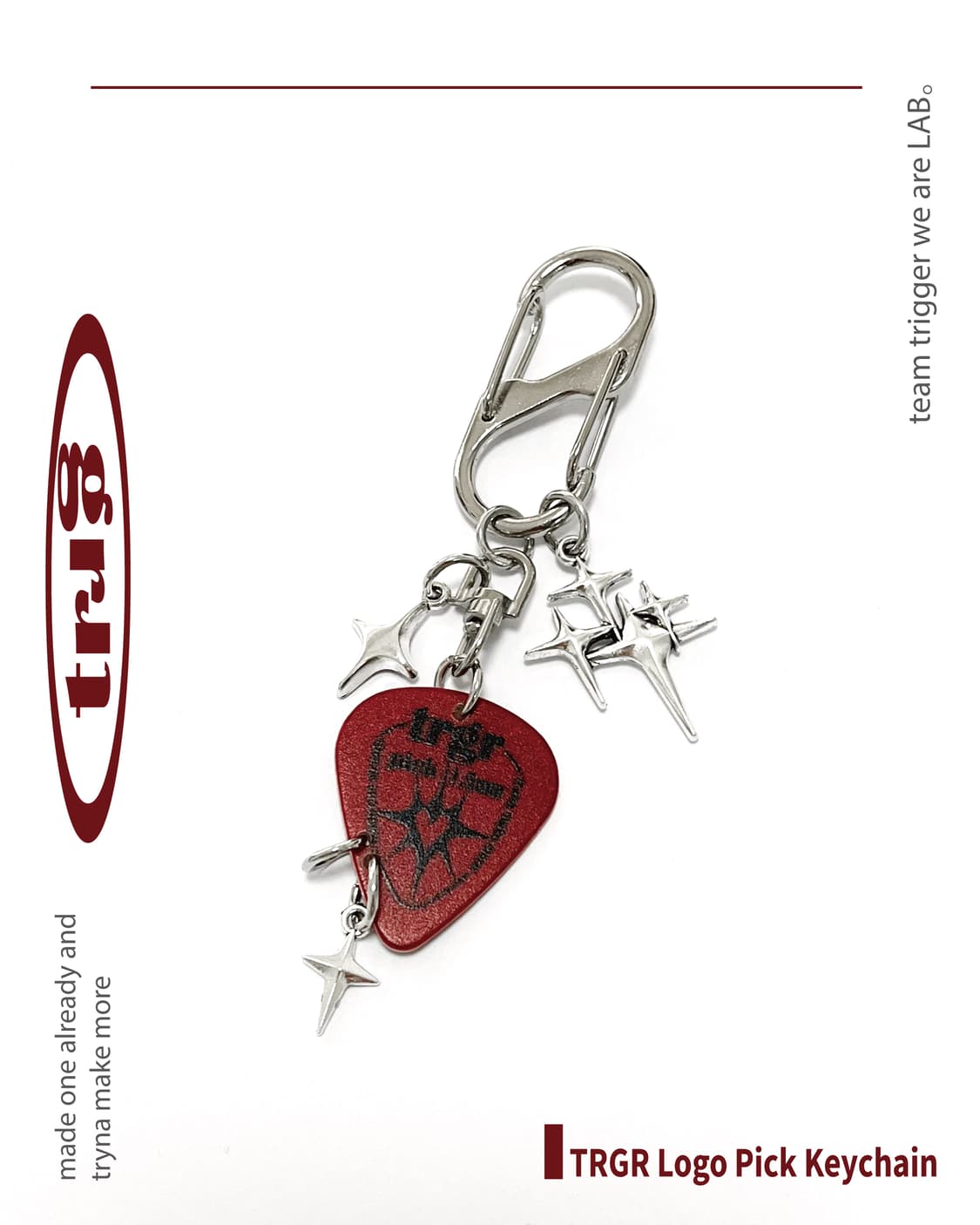 𝐓𝐑𝐆𝐑 𝐋𝐨𝐠𝐨 𝐏𝐢𝐜𝐤✨ 키링 상품이미지3